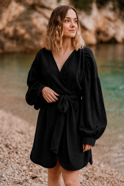 Bohemian resort kimono