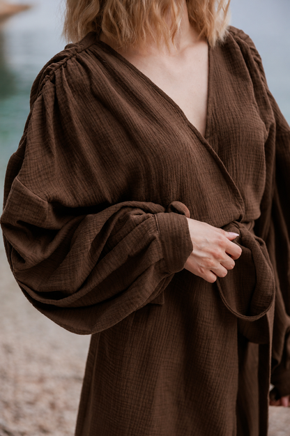 Bohemian resort kimono